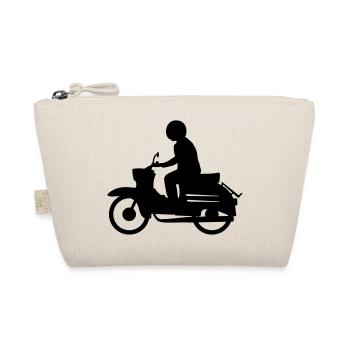 Fahrzeug - Simson Schwalbe - Bio-Täschchen - Natur - Vorne
