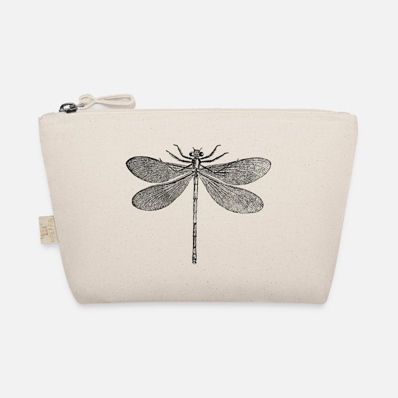 Libelle - Bio-Täschchen - Natur