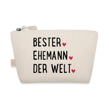 Best Husband in the World - Organic Pouch - nature - Front