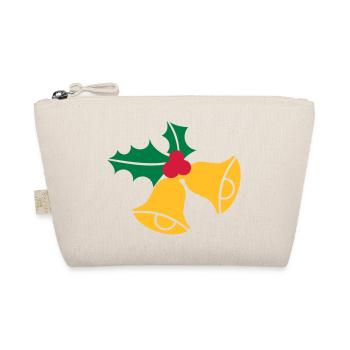 Bells Christmas - Organic Pouch - nature - Front
