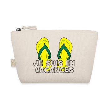 Je suis en vacances ! - Trousse biologique - nature - Devant