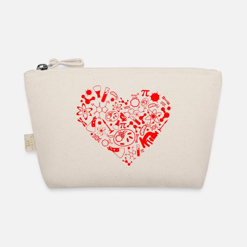Science heart - Bio-Täschchen - Natur