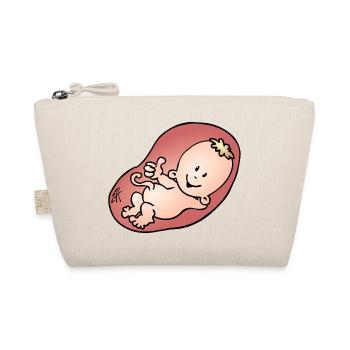 Pregnant - pregnancy - Organic Pouch - nature - Front