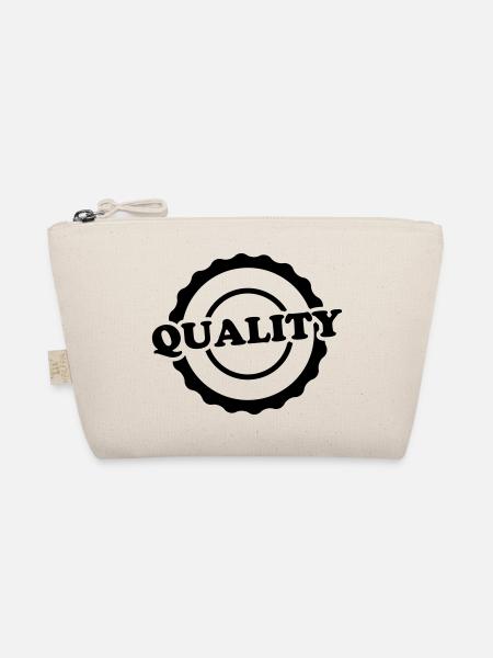 Cool Quality Design - Organic Pouch - nature - Front