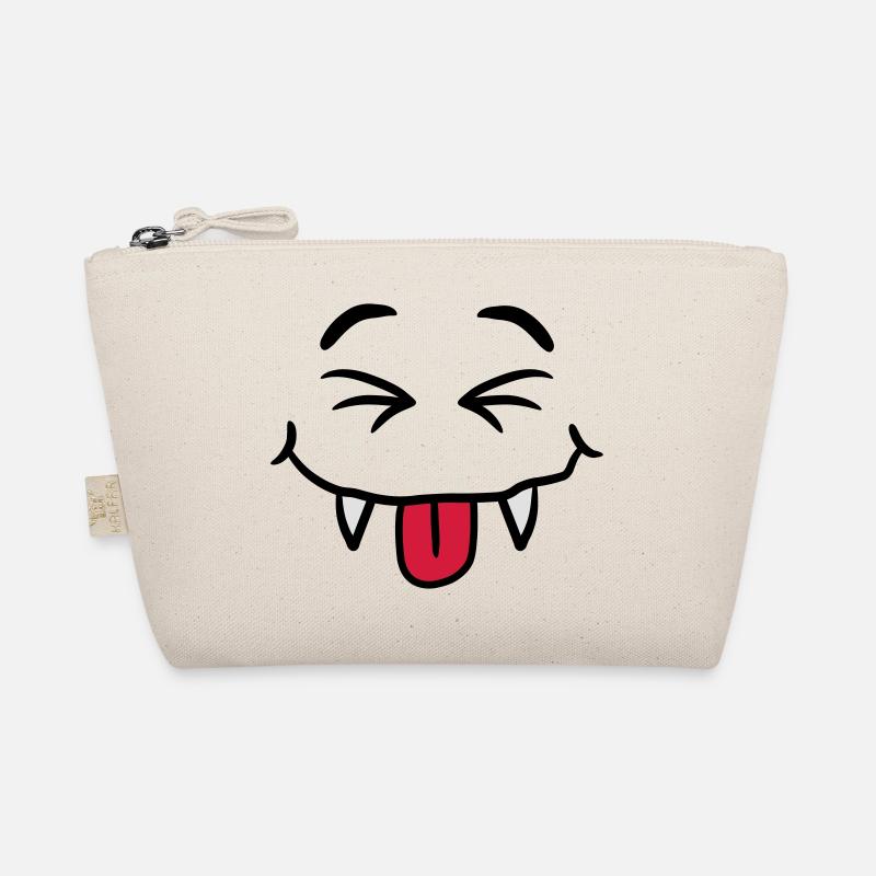 Visage de vampire drôle de bande dessinée vilain m Trousse biologique