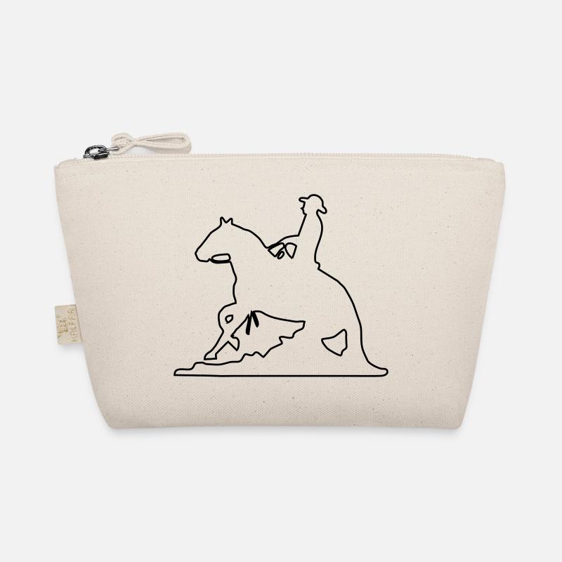 Slider Sliding Stop Westernreiter Mann Bio-Täschchen