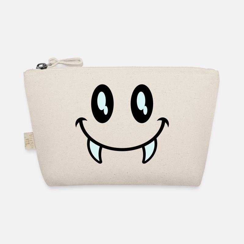 kleines monster smiley Bio-Täschchen
