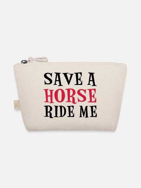 Save A Horse - Organic Pouch - nature - Front