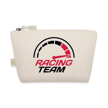 Racing team speedometer quick lawn - Organic Pouch - nature - Front