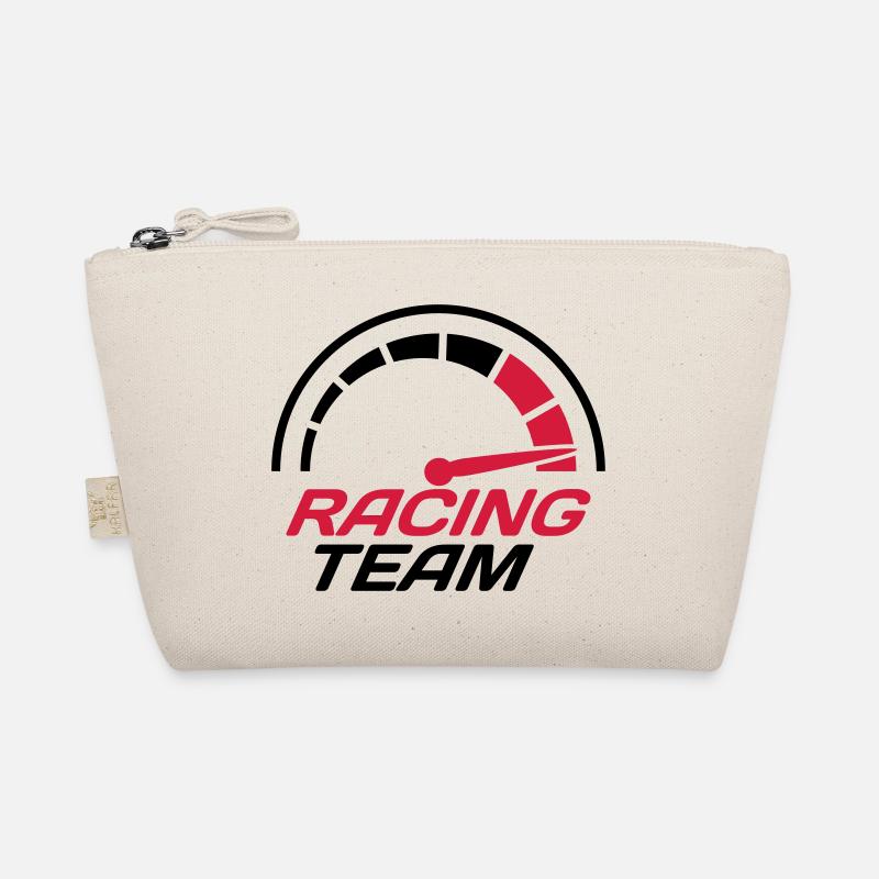 Racing Team Tacho Schnell Rasen - Bio-Täschchen - Natur