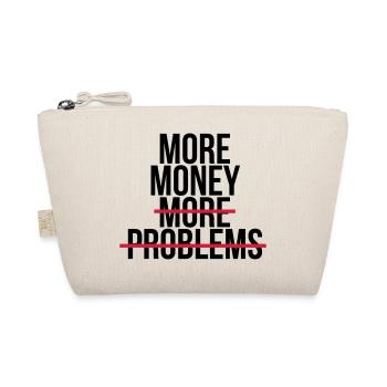 More money more problems - Organic Pouch - nature - Front