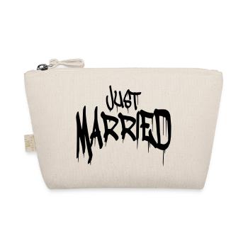 Graffiti Just married Logo lustig - Trousse biologique - nature - Devant