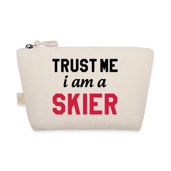 Trust me I am Skier - Bio-Täschchen - Natur - Vorne