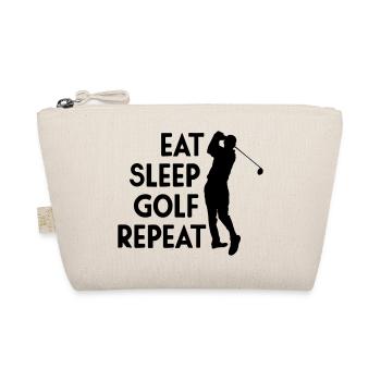 Eat Sleep Golf Repeat - Trousse biologique - nature - Devant