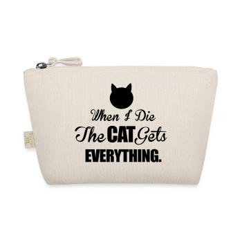 Cat - Bio-Täschchen - Natur - Vorne