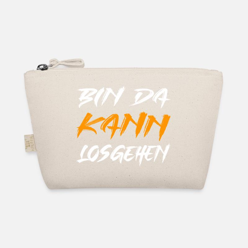 Bin da kann losgehen Bio-Täschchen
