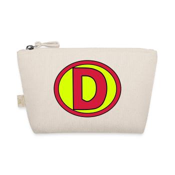 Super, Superheld, Superheldin, Hero, D - Organic Pouch - nature - Front