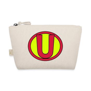 Super, Superheld, Superheldin, Hero, U - Organic Pouch - nature - Front