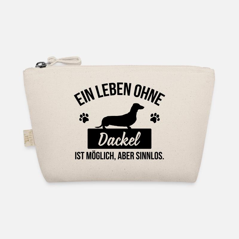 Ein Leben ohne Dackel ist sinnlos Bio-Täschchen