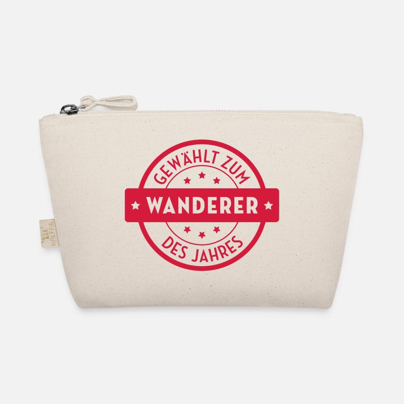 Wanderer / Wanderin / Wandern / Treck / Steigen Bio-Täschchen