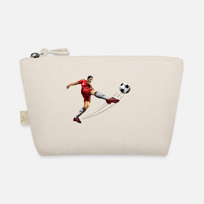 soccer player Organic Pouch