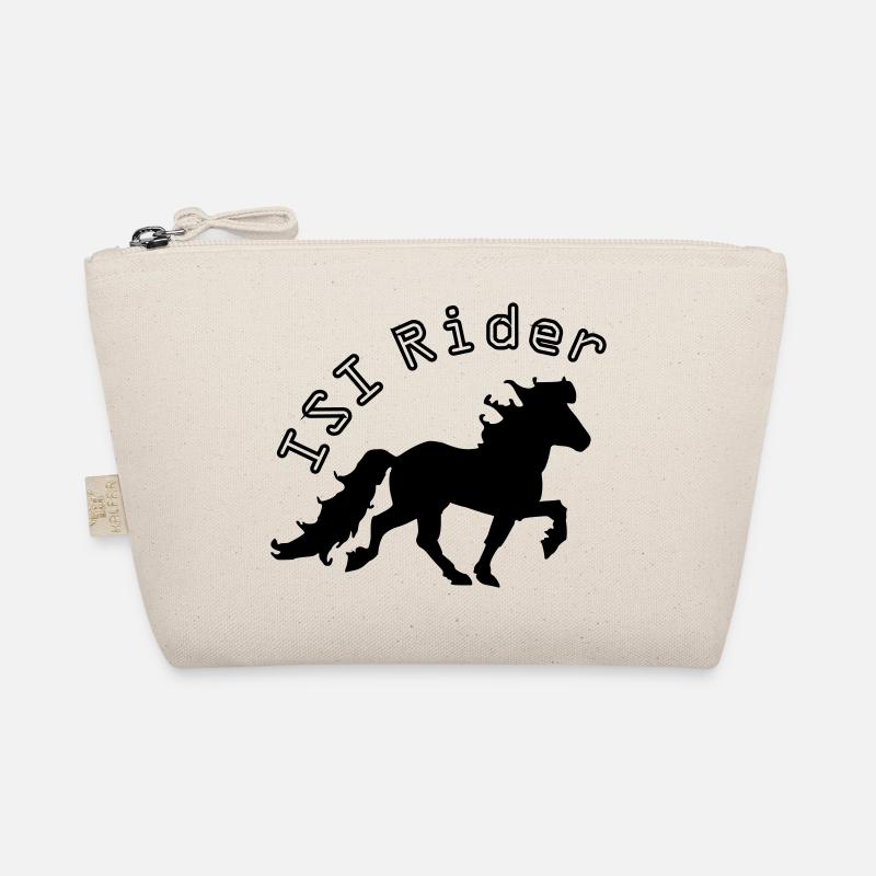 Cooles Islandpferd,  ISI Rider - Bio-Täschchen - Natur