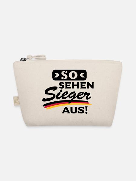 So sehen Sieger aus - Bio-Täschchen - Natur - Vorne