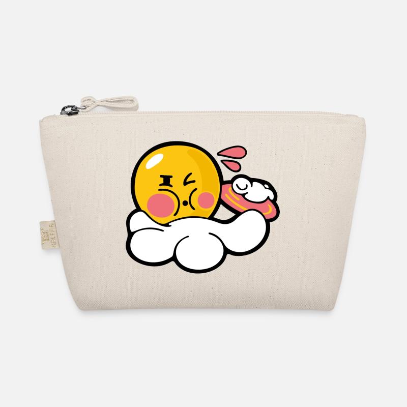 Smiley Discus Bio-Täschchen