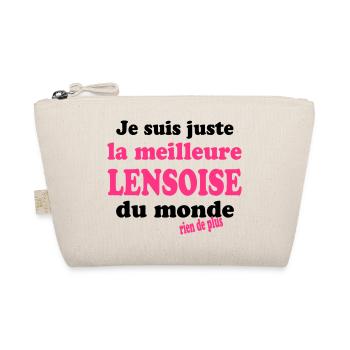 Je suis juste la meilleure lensoise du monde - Trousse biologique - nature - Devant