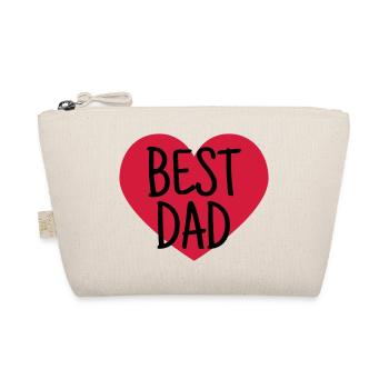 Dad - Daddy - Papa - Baby - Birth - Father - Vati - Organic Pouch - nature - Front