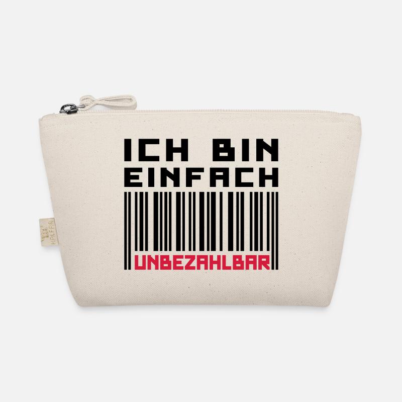 Unbezahlbar (Barcode) Bio-Täschchen