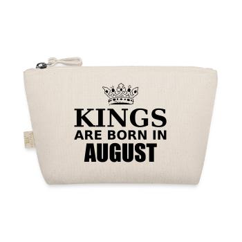 kings are born in august - Organic Pouch - nature - Front