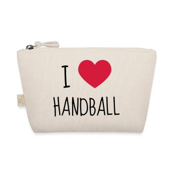 Handball Handballer Sport Sportler Spieler - Bio-Täschchen - Natur - Vorne