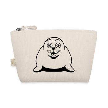 seehund drôle douce - Trousse biologique - nature - Devant
