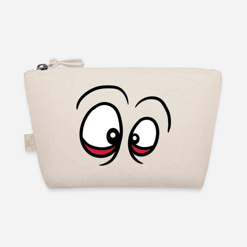 eye dark circles look see distorted face eyes Organic Pouch