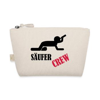 saeufer_crew - Bio-Täschchen - Natur - Vorne