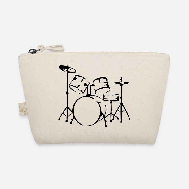 drummer schlagzeug musiker Bio-Täschchen