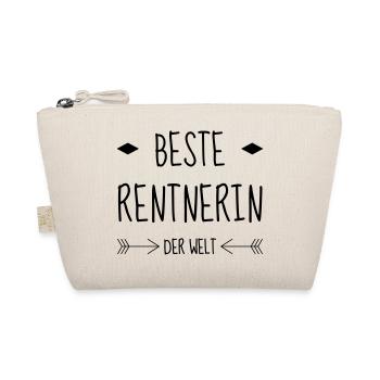 Retirement Retired Ruhestand Retraite Retraitée - Organic Pouch - nature - Front