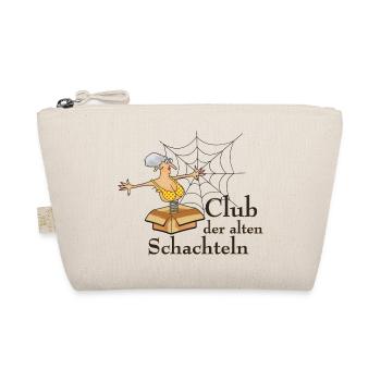 vom Grafikdesigner--Club der alten Schachteln - Bio-Täschchen - Natur - Vorne