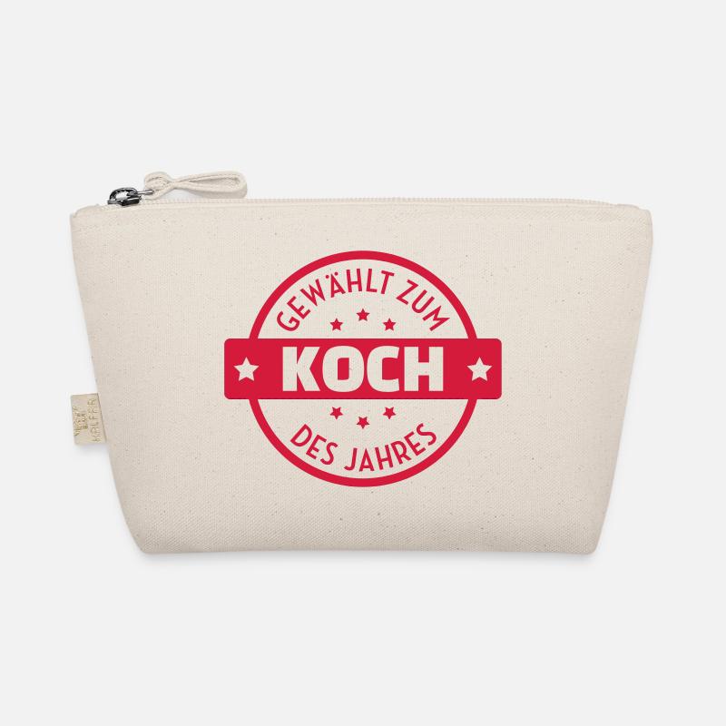 Koch / Kochen / Cooking / Chef - Bio-Täschchen - Natur