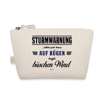 Sturmwarnung Rügen - büschen Wind - Bio-Täschchen - Natur - Vorne