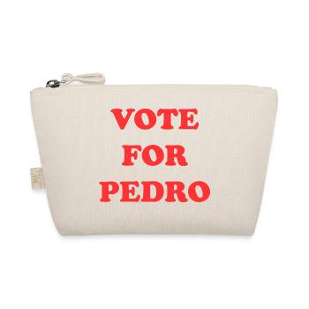 VOTE FOR PEDRO - Organic Pouch - nature - Front