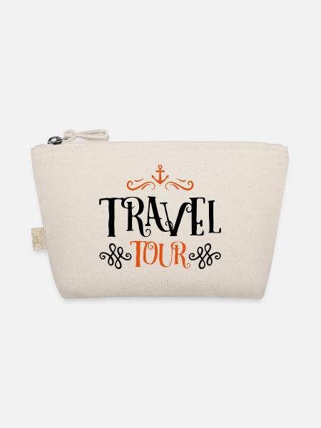 travel tour - Bio-Täschchen - Natur - Vorne