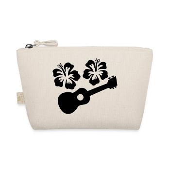 ukulele - Bio-Täschchen - Natur - Vorne