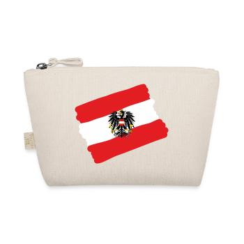 Österreich, Austria mit Adler - Bio-Täschchen - Natur - Vorne