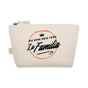 nie ohne mein team familia - Bio-Täschchen - Natur - Vorne
