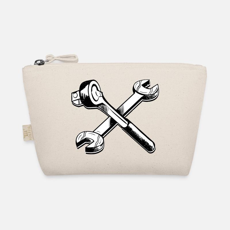 Wrench - screwdriver hobbyist - tool Organic Pouch