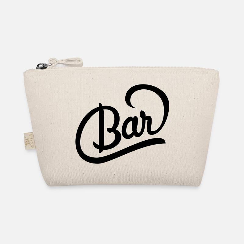 Great logo for a bar's drinks menu Organic Pouch