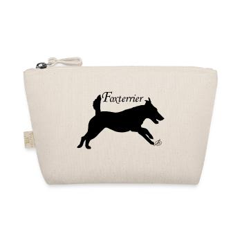 Foxterrier - Bio-Täschchen - Natur - Vorne