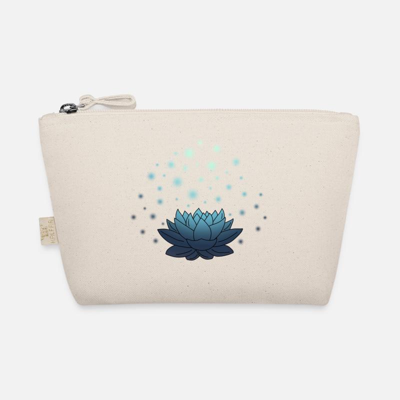 Lotus magic (blue) Organic Pouch